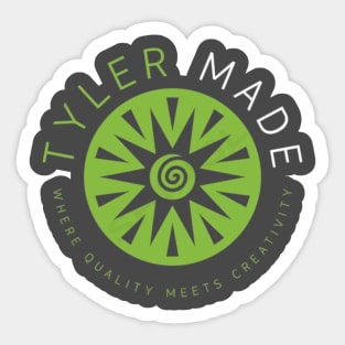 TylerMade Logo Green Sticker